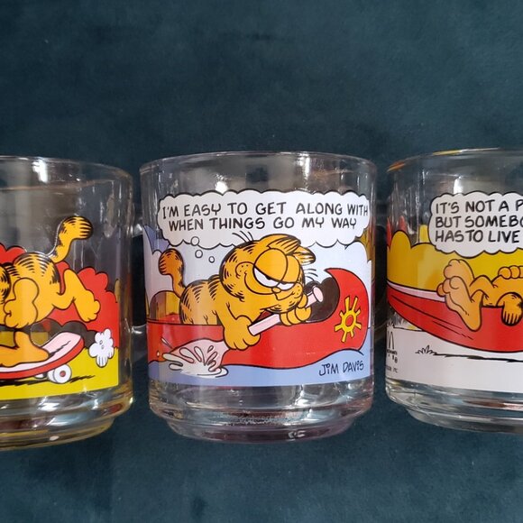 Vintage Garfield McDonald's Coffee/Tea Mugs - Picture 5 of 5